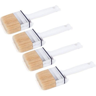 4x Veba Blokkwast Dhz925 7x3cm – voordeelverpakking voor precieze verfapplicatie