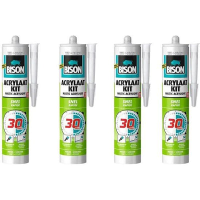 bison-acrylaatkit---wit---snel---4-stuks-afbeelding