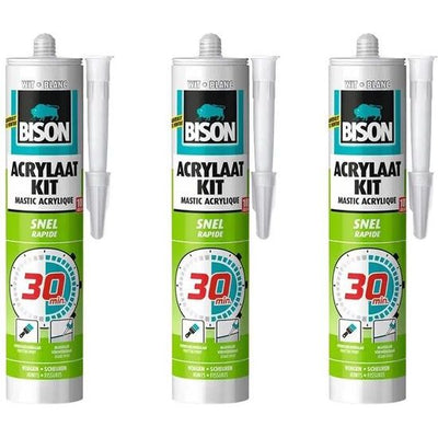 bison-acrylaatkit---wit---snel---3-stuks-afbeelding