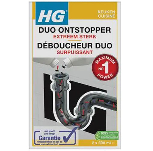HG Duo ontstopper + Gratis KwastenDiscounter Handschoenen
