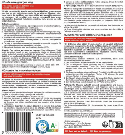 HG alle nare Geurtjes Weg