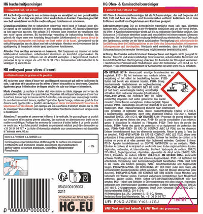 HG kachelruitjesreiniger + Gratis KwastenDiscounter spons