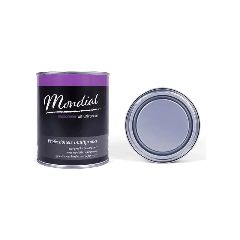 MONDIAL MULTIPRIMER UNIVERSEEL WIT 750ML: De Ideale Grondverf! (Wit&Grijs)