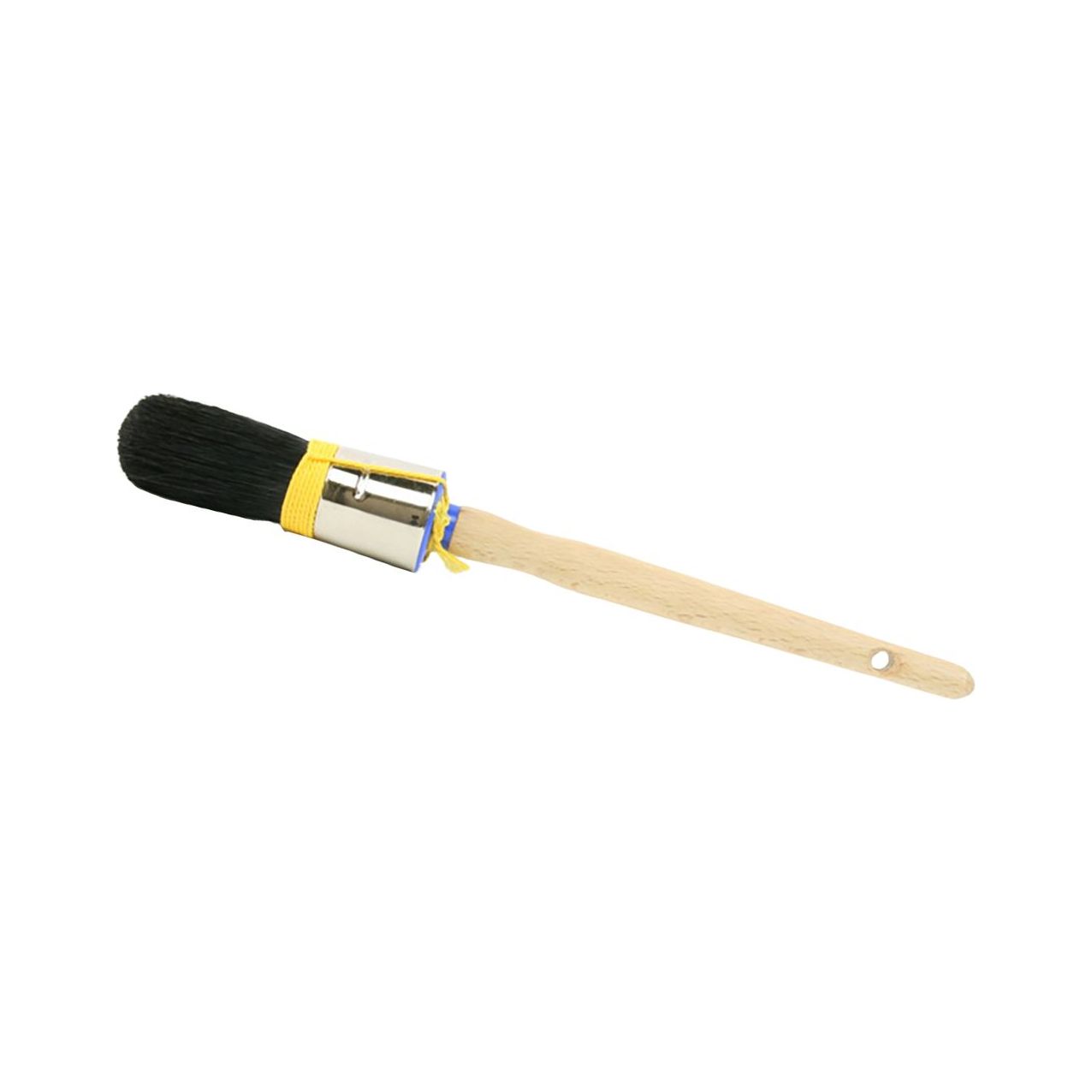 VEBA Ronde Patentpuntkwast 27 - Terpentinebasis (alkyd) - Zuiver Haar - Vezellengte 60mm