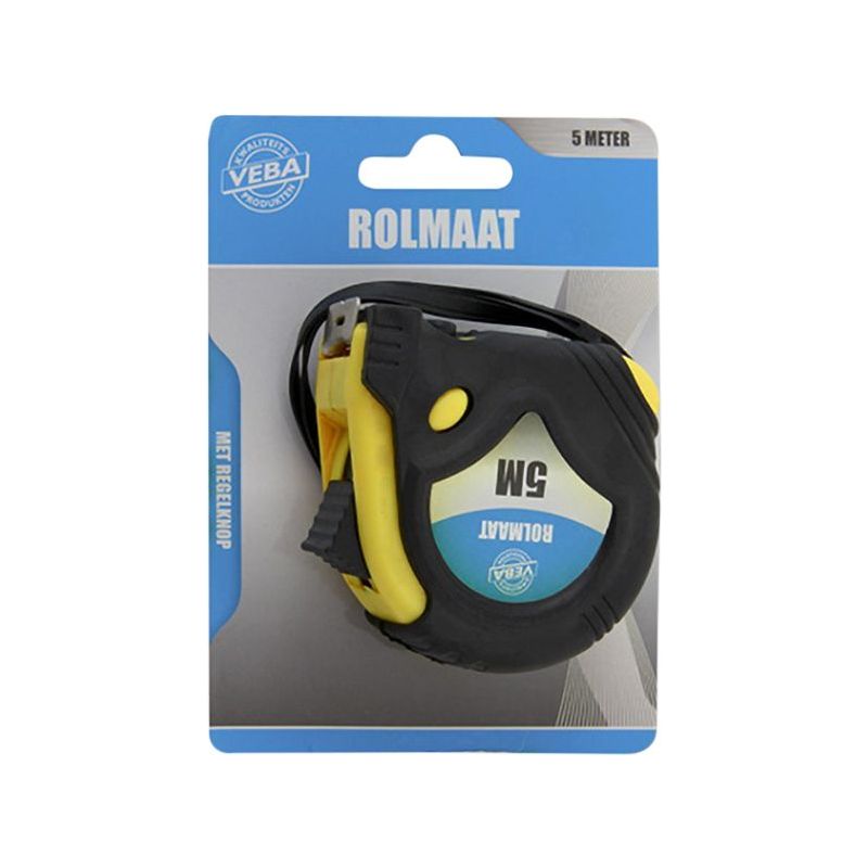 Veba Maßband 5M Gummiblister – Top-Maßband – hochwertiges Maßband