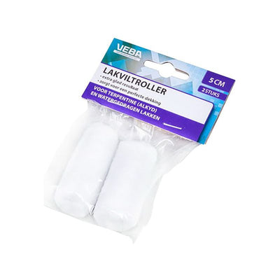 veba-verfrol-lakvilt-5cm---2-stuks-in-ophangverpakking-|-geschikt-voor-grotere-oppervlakken-afbeelding