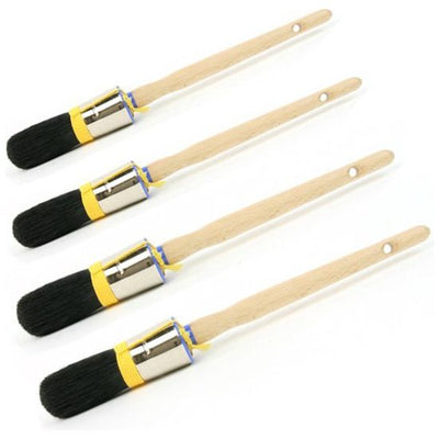 Maat 10, 12, 14 & 16 professioneel patentpuntkwasten – hoogwaardige kwasten voor precies schilderwerk