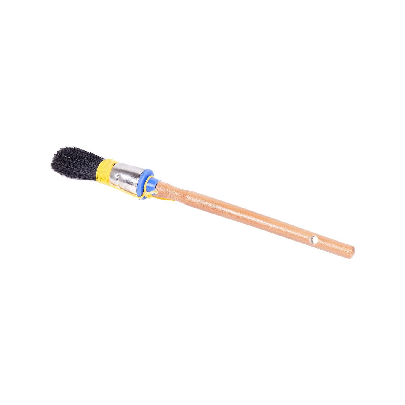 VEBA Ronde Patentpuntkwast 27 - Terpentinebasis (alkyd) - Zuiver Haar - Vezellengte 60mm
