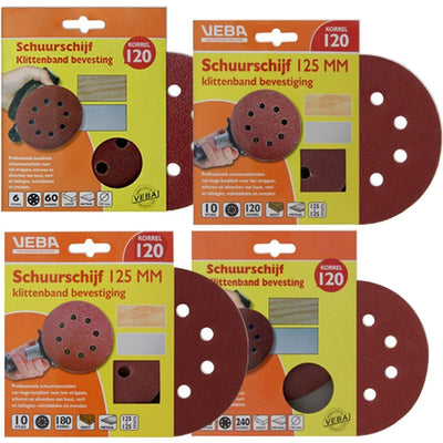 schuurschijf-klittenband-set-4-delig---ø125-mm-4-x-korrel-p120-afbeelding
