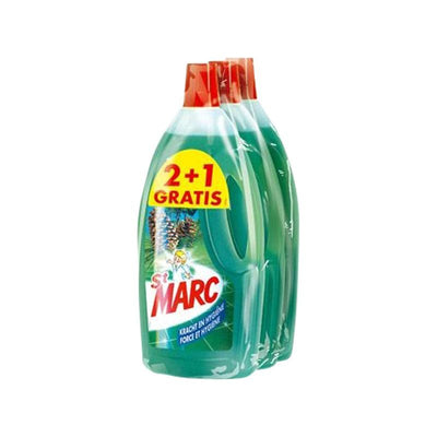 St. Marc Express allesreiniger vloeibaar 1 liter – actie 2+1 gratis, totaal 3 flessen – krachtig en veelzijdig schoonmaakmiddel
