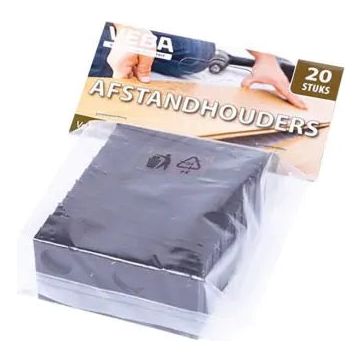 VEBA laminaat afstandblokjes 20 stuks – ideaal voor het creëren van een juiste afstand bij het leggen van laminaat