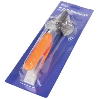 VEBA plintenschaar 22 cm – geschikt voor het nauwkeurig afkorten van plinten
