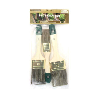 VEBA Kwastenset beits 3-delig 30/50/60MM