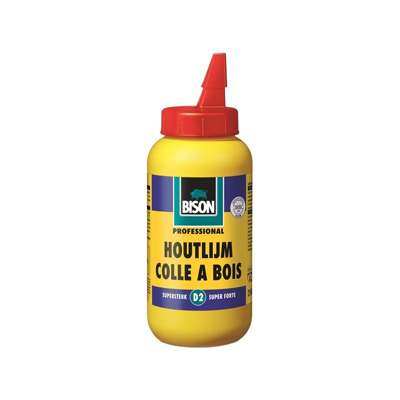 Bison Houtlijm 75g D2 – Sterke Lijm voor Houtwerk