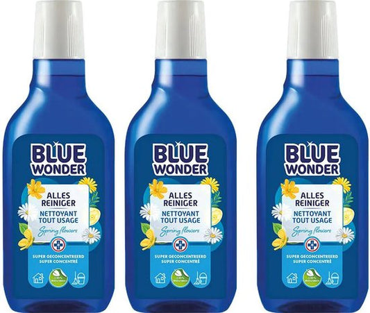 Blue Wonder 100% Natuurlijke Alles-reiniger Dop 3 stuks!