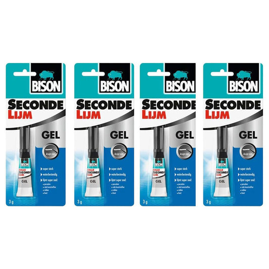 bison-secondelijm-gel-3g-–-snel-&-sterk---4-stuks-afbeelding