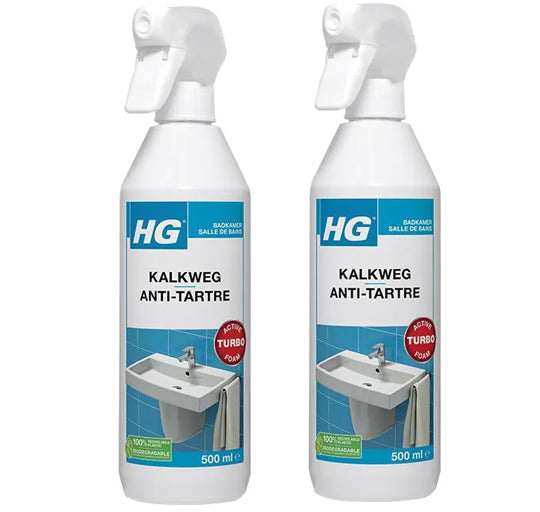 HG Kalweg Schuimspray - 2 stuks + gratis KD Spons