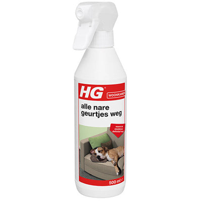 HG alle nare geurtjes weg