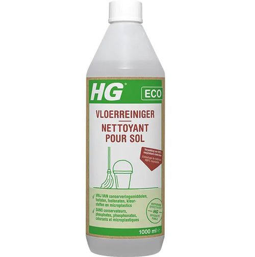 HG eco vloerreiniger + Gratis KwastenDiscounter spons