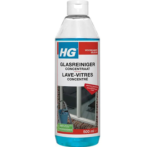 HG glasreiniger + Gratis KwastenDiscounter spons