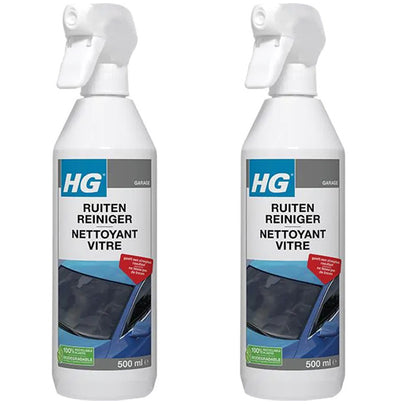 HG ruitenreiniger - 2 stuks + gratis KD spons