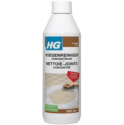 HG voegenreiniger concentraat met KwastenDiscounter spons voor grondige voegenreiniging
