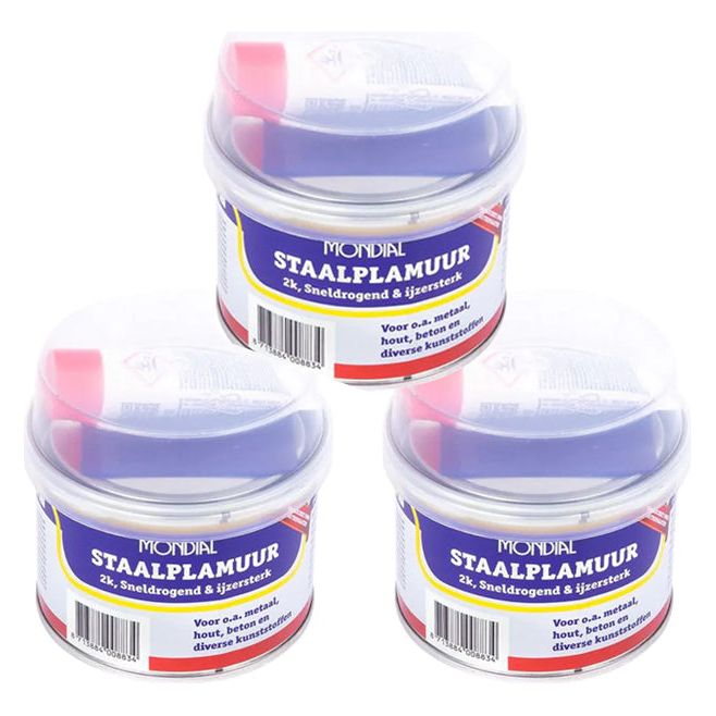 mondial-staalplamuur-240gr-+-10gr-verharder---3-stuks-afbeelding