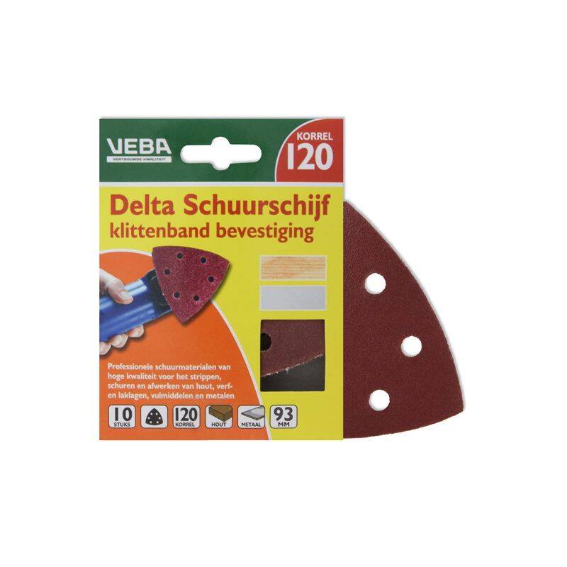 Klettschleifpapier Delta P120 (96mm)