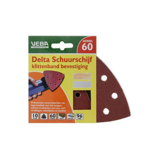 Klettschleifpapier Delta P60 (96mm)